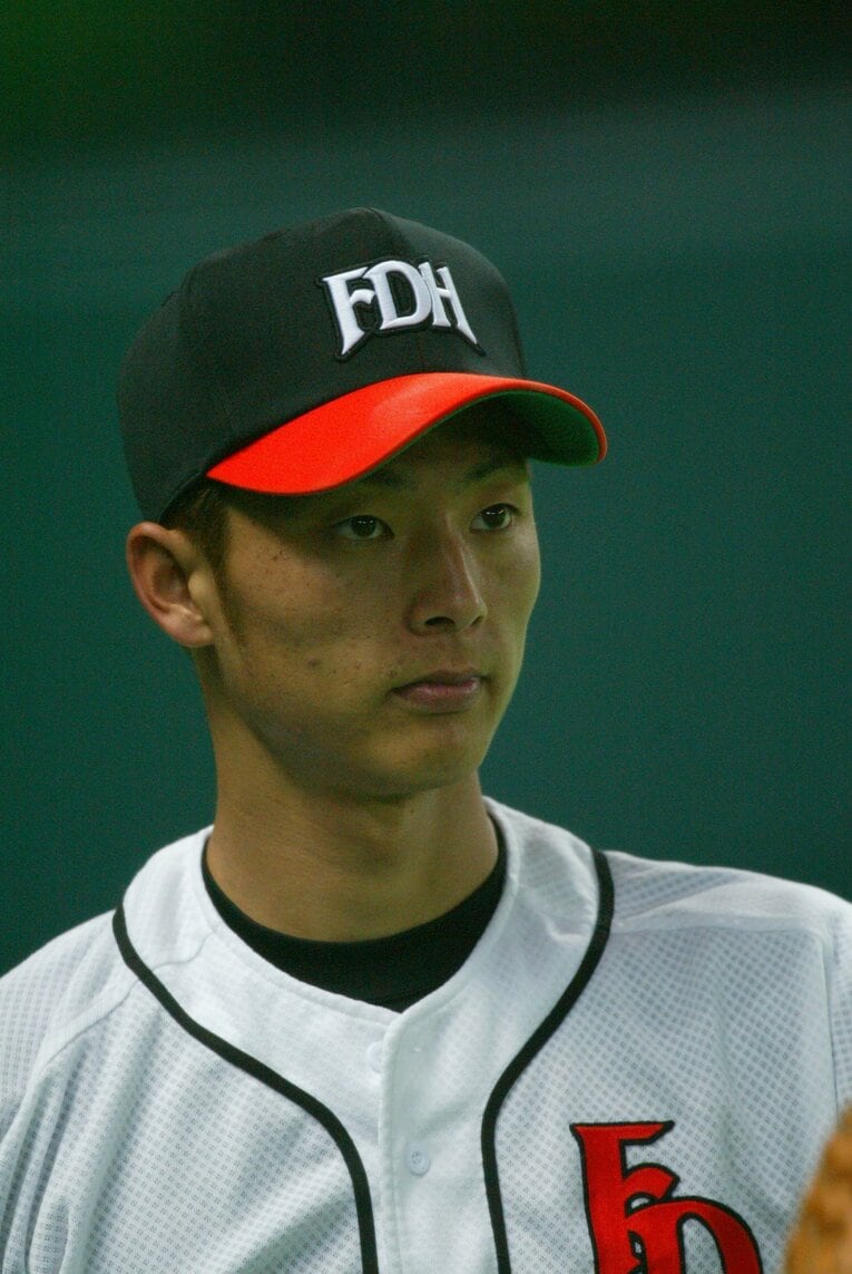 現役（ダイエー）時代の斉藤和巳　©BUNGEISHUNJU