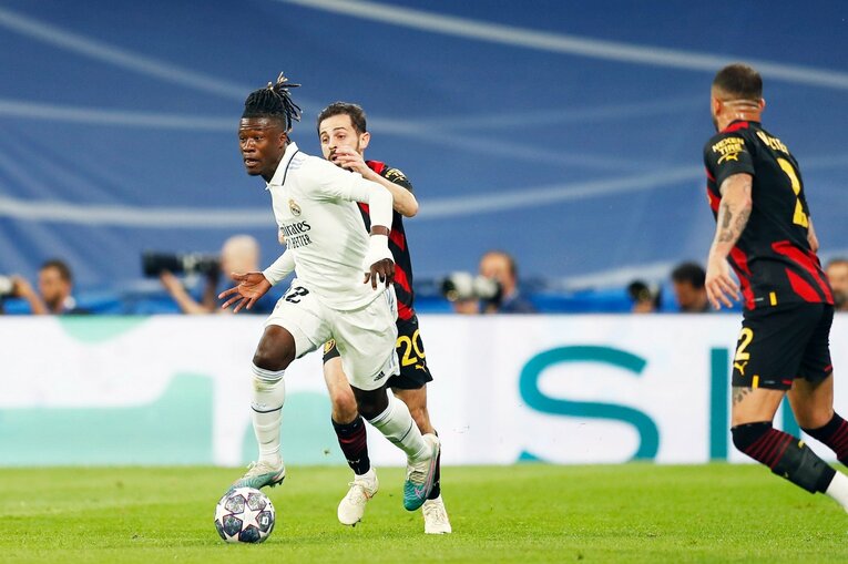 CLマドリーvsマンCでカメラマンが見た“世界の超一流”ビニシウスとデブライネ超絶弾、モドリッチの頭脳、グリーリッシュの筋肉美…(24)