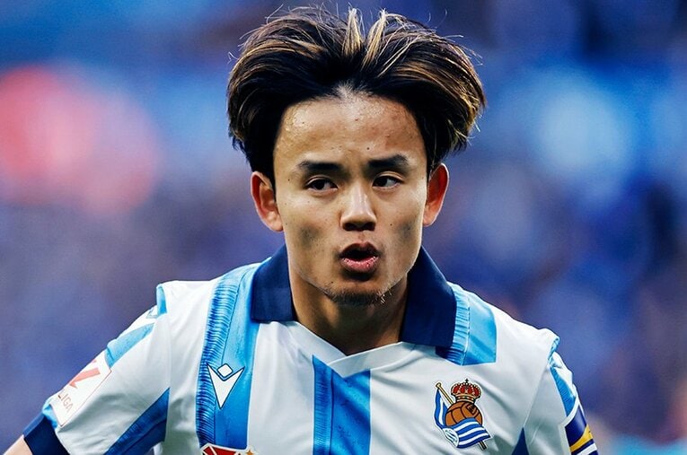 ラ・リーガで顔の1人となった久保建英。2024年を振り返ると波乱万丈だったことがわかる ／ photograph by Daisuke Nakashima