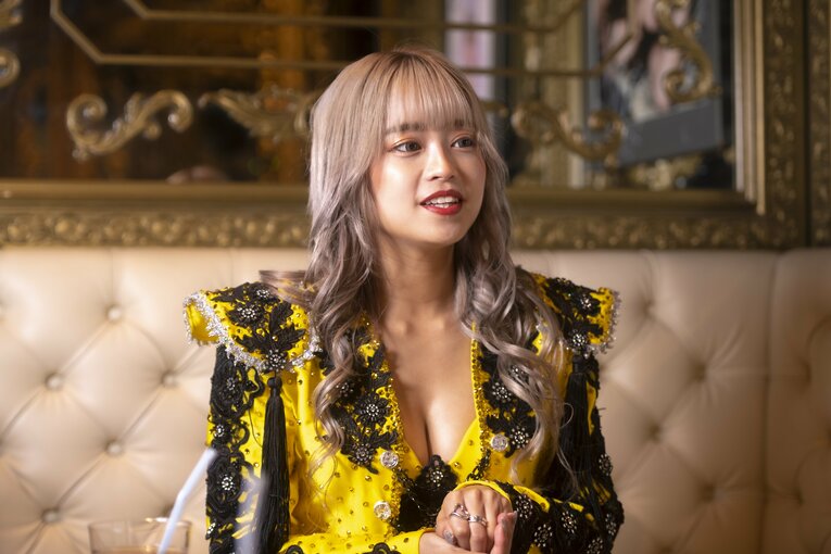 ソウル大学卒という経歴を持ち、バーレスク東京ではセンターダンサーとしても活躍するラムさん　©Takuya Sugiyama