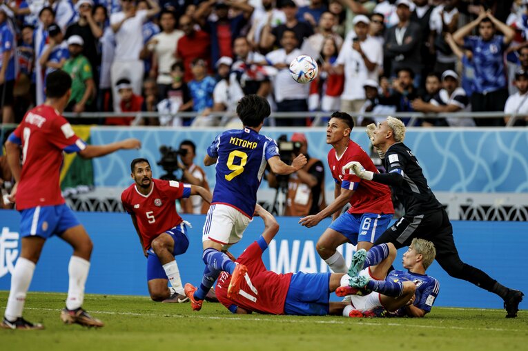 W杯コスタリカ戦　©Kiichi Matsumoto／JMPA