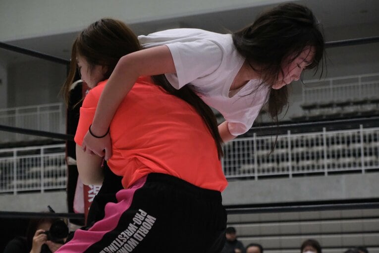 ディアナの“小学生レスラー”NENE　©Norihiro Hashimoto