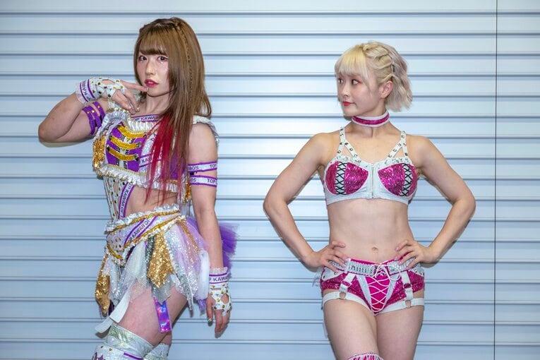 「かけがえのない存在、かな」ついにタッグ再結成、中野たむ＆なつぽいは息が合わないから強い？「譲り合ったらウチらじゃない」《Wグラビア対談》(46)