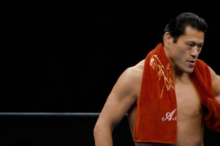 燃える闘魂・アントニオ猪木。78歳になった今もプロレス界に及ぼす影響力は計り知れない ／ photograph by Makoto Kenmizaki