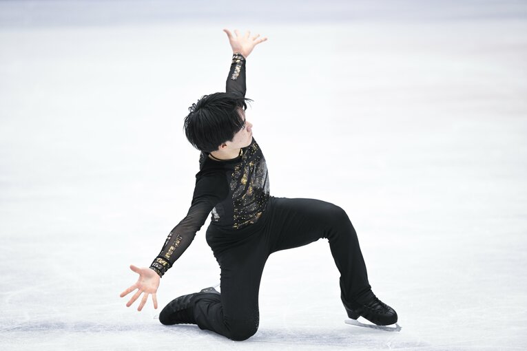 2022年世界選手権銀メダルの鍵山優真　©︎Asami Enomoto