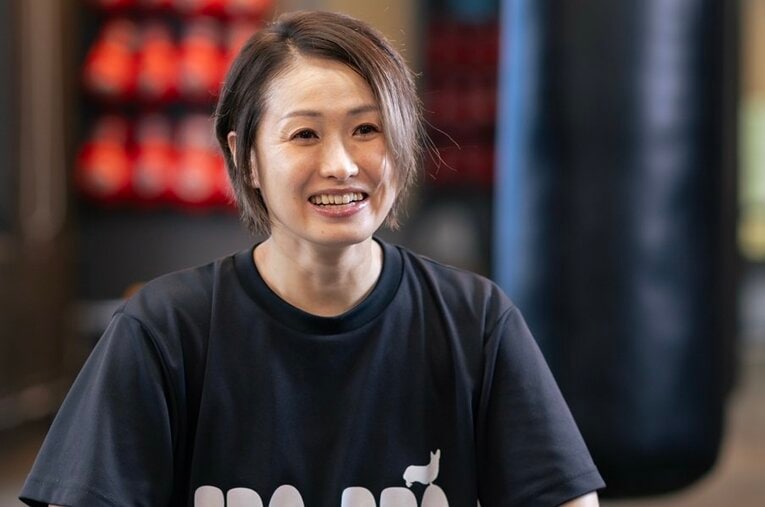 引退後に結婚を発表した宮尾綾香。じつはそのお相手はずっと指導してきたトレーナーだった ／ photograph by Takuya Sugiyama