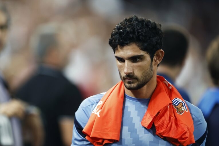 新加入のゲデス。久保と交代後同ポジションでの起用となった右利きのアタッカー　©Daisuke Nakashima