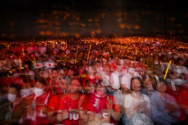 VNLカナダ戦　©︎Volleyball World