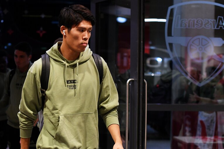 アーセナルを電撃退団した冨安健洋（26歳） ／ photograph by Getty Images