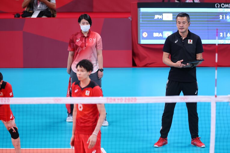 中垣内祐一監督（東京五輪当時）©︎JMPA