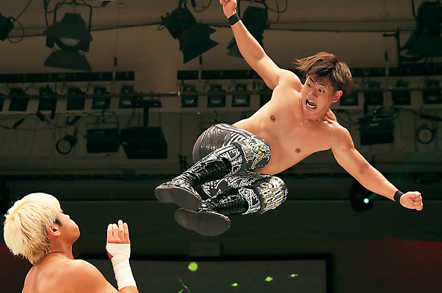 オカダへのアピールから1年半。ノア清宮海斗の雄叫びが見たい。<Number Web> photograph by AFLO