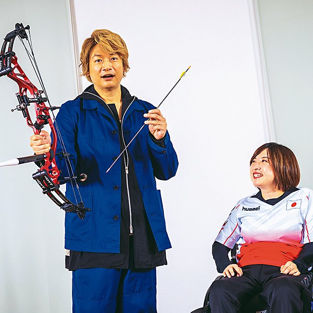 新しい地図・香取慎吾×パラアーチェリー 福知山線脱線事故に巻き込まれた岡崎愛子が目指した「東京」