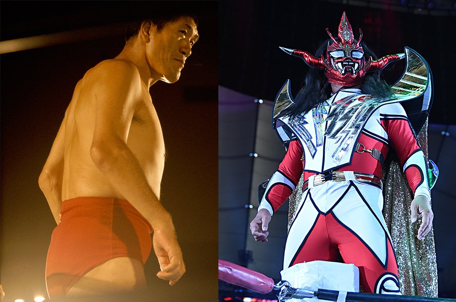 ライガー、WWE殿堂入りの理由とは。かつて馬場とカブキは辞退した!?<Number Web> photograph by L/Naoya Sanuki R/AFLO