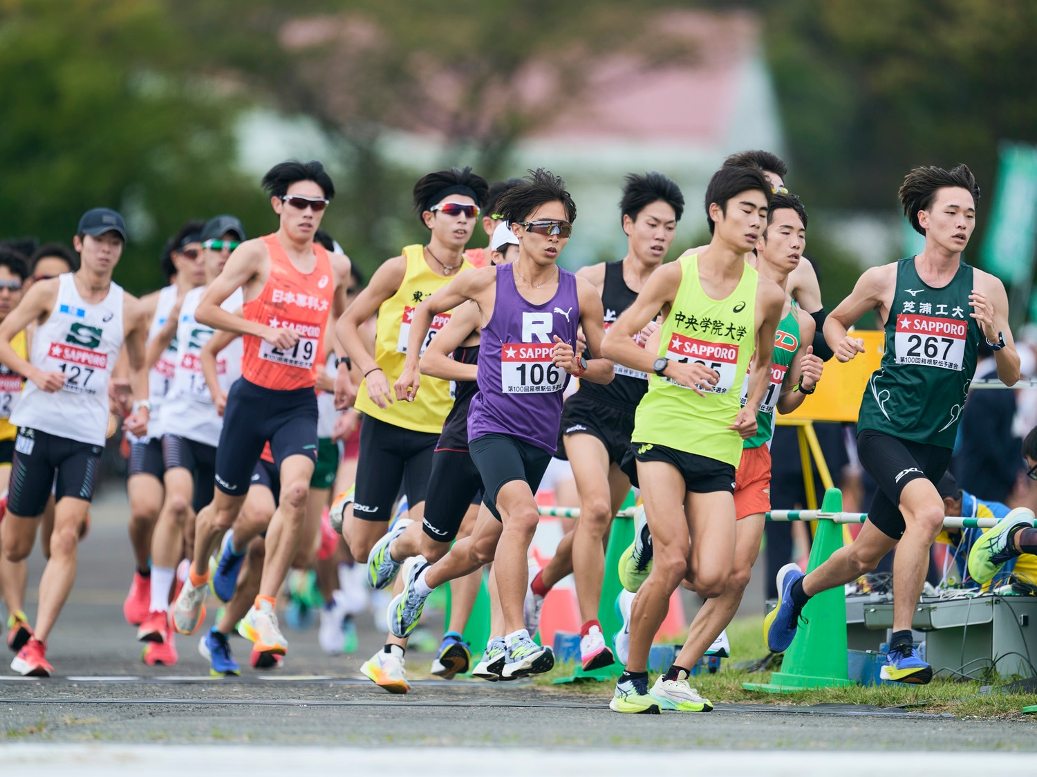 3年の林(ゼッケン106番) ©Yuki Suenaga