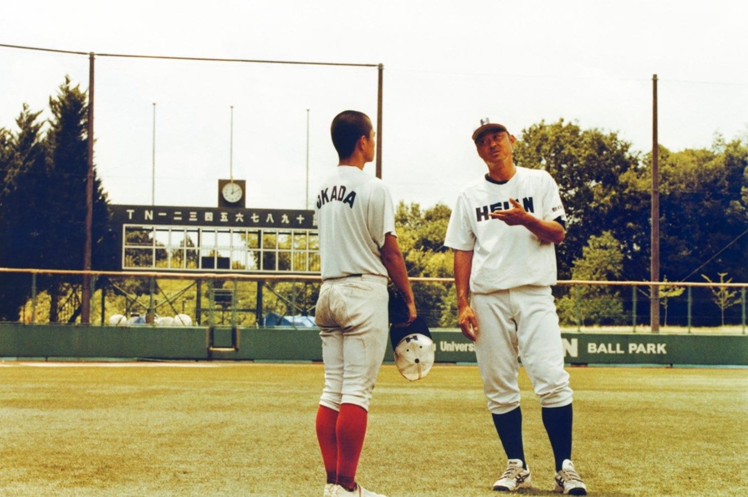 3年前から母校の龍谷大平安を率いる川口知哉監督 ©Naohiro Kurashina