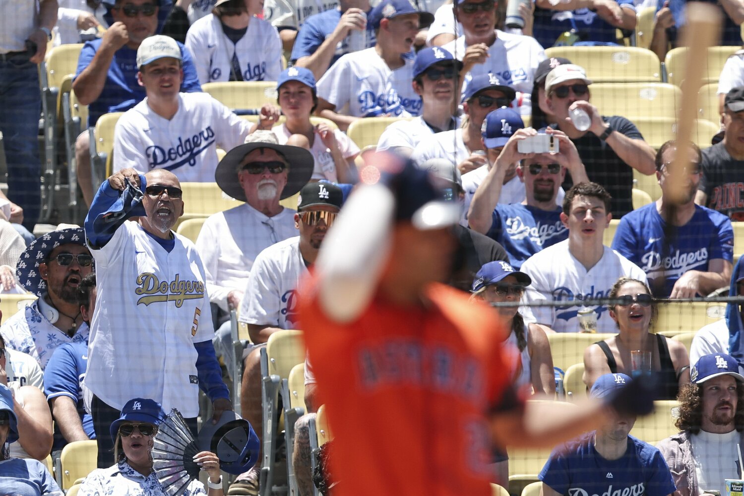 この3連戦、ドジャースファンはアルテューベにブーイングを浴びせ続けた　©AP/AFLO