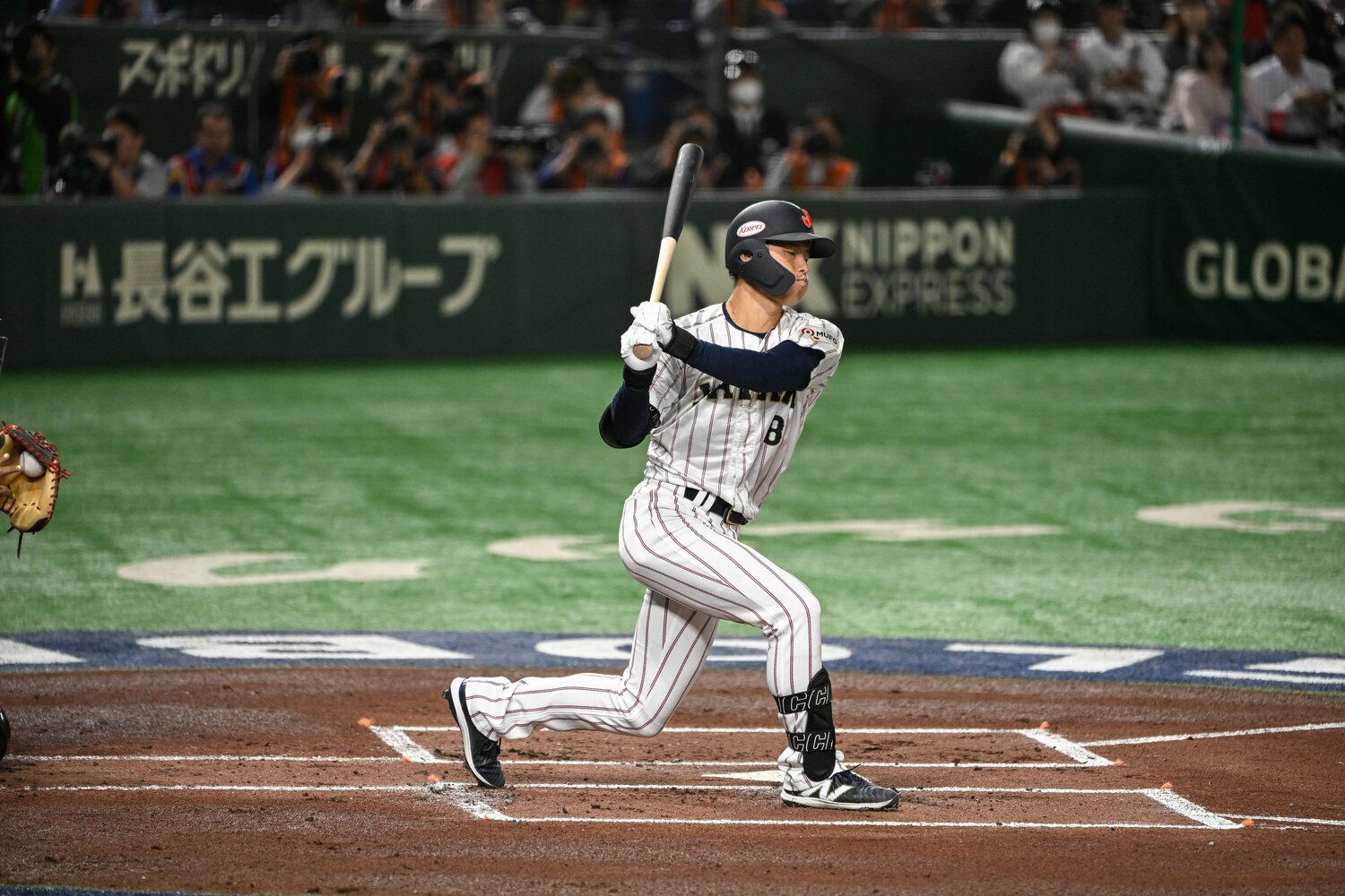 初見のピッチャーにも対応できるバッティングの技術は抜きん出ている　©︎Nanae Suzuki