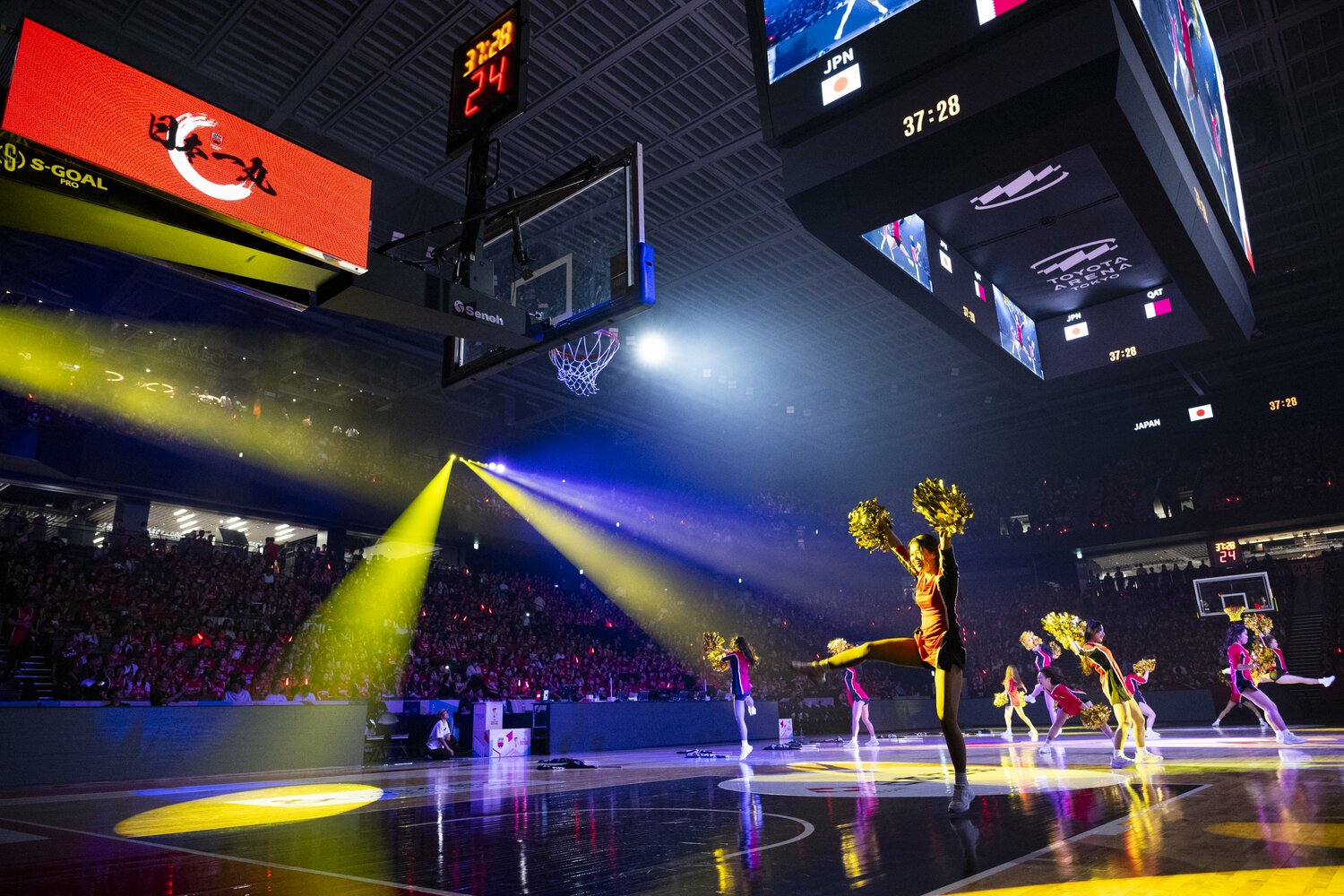 先日行われたW杯アジア地区2次予選の会場にもなったTOYOTA ARENA TOKYO ©︎Tomosuke Imai