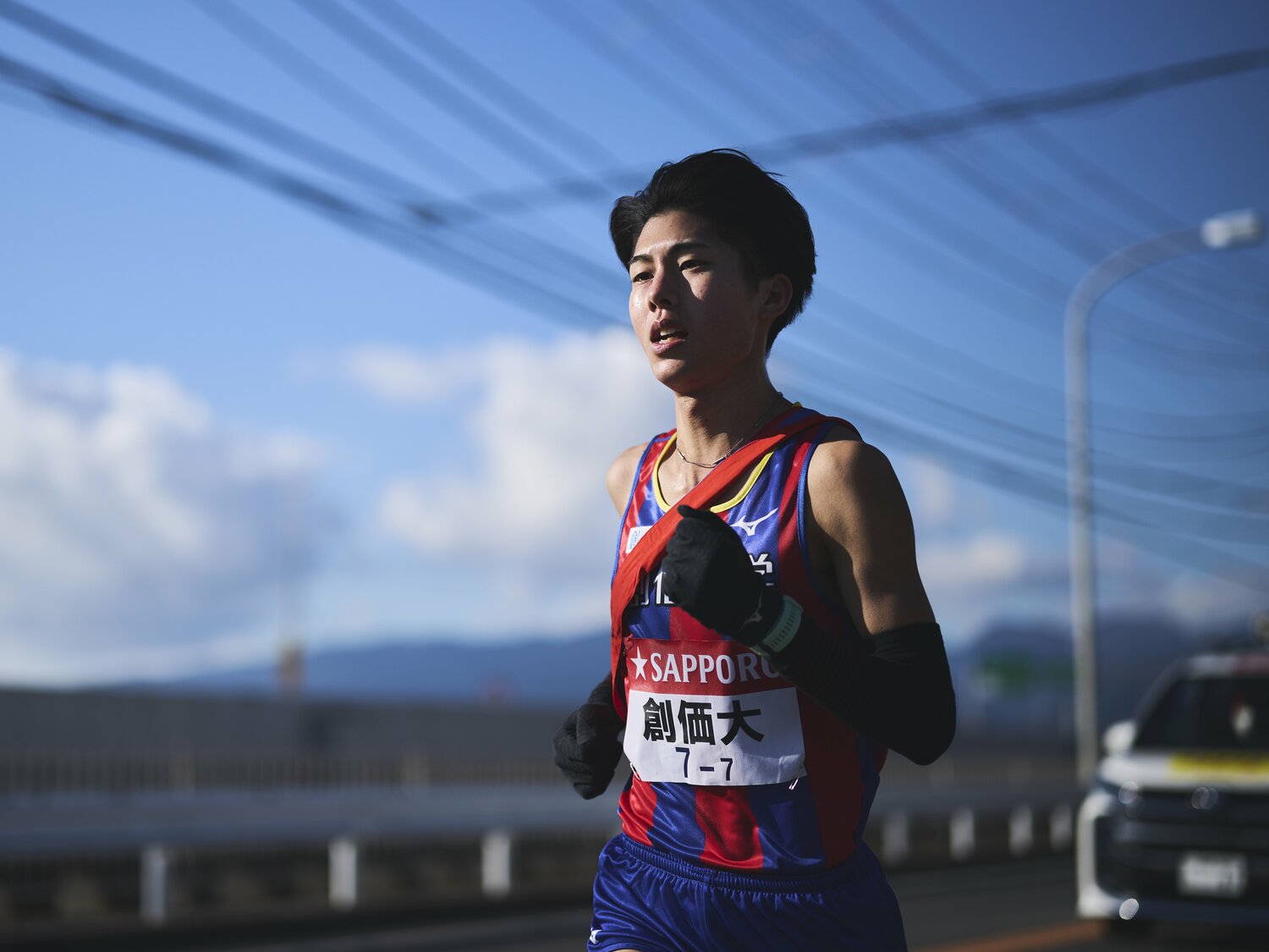 7区区間賞の葛西 ©Yuki Suenaga