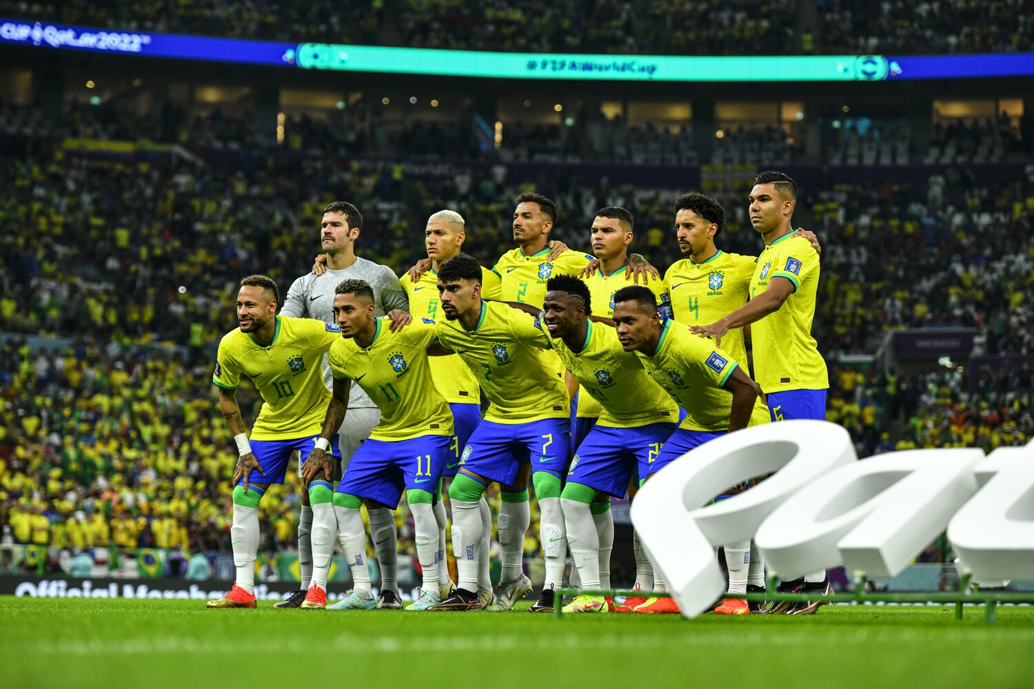 ブッフバルト氏が優勝候補に挙げるブラジル代表。攻撃陣だけでなく、今大会は守備の安定も光る ©︎Takuya Sugiyama/JMPA