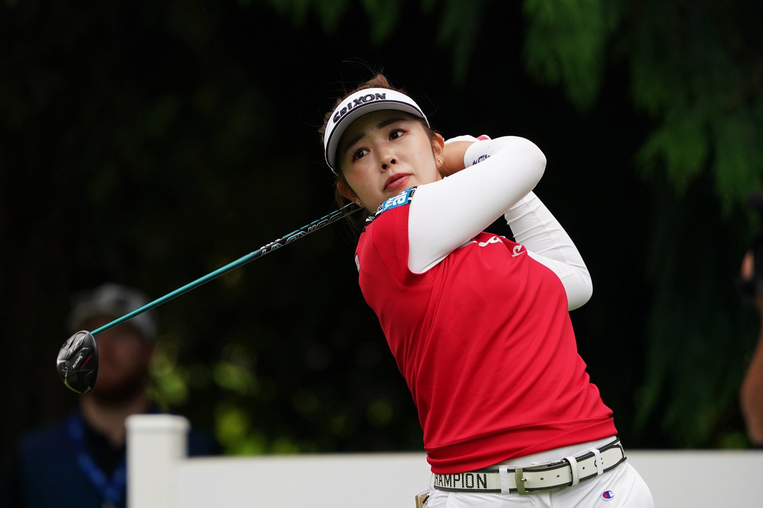 22歳ながら安定したショットで多くのタイトルを獲得してきた山下美夢有　©︎Shizuka Minami