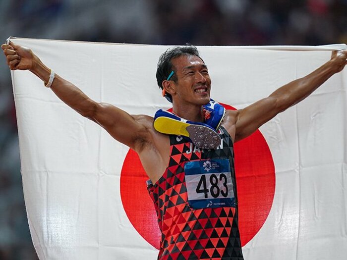 右代啓祐が世界陸上に復活出場。日本陸連も世界陸連もグダグダ?<Number Web> photograph by 及川彩子