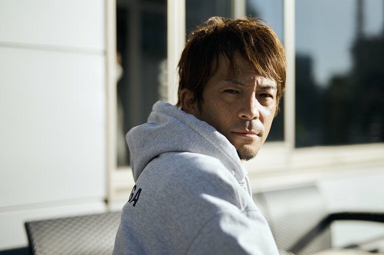 2021年オフ撮影の松田　 ©Ichisei Hiramatsu