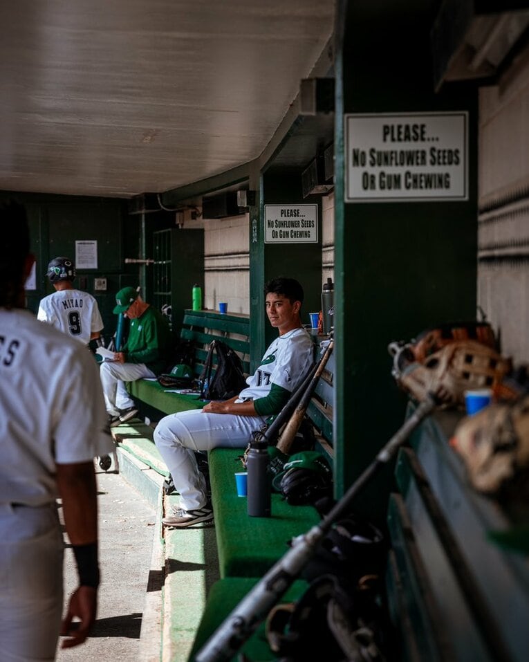 進学したハワイ大でも活躍した武元／ハワイ大野球部公式Xより