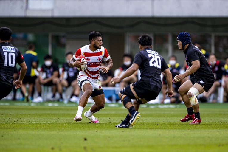 日本代表WTBレメキ ロマノ ラヴァ　©︎Kiichi Matsumoto