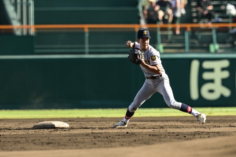 仙台育英・山田脩也 ©Nanae Suzuki