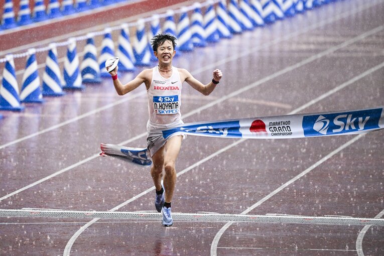 2023年MGC。優勝した小山直城はパリ五輪代表に内定。東農大出身　©Asami Enomoto