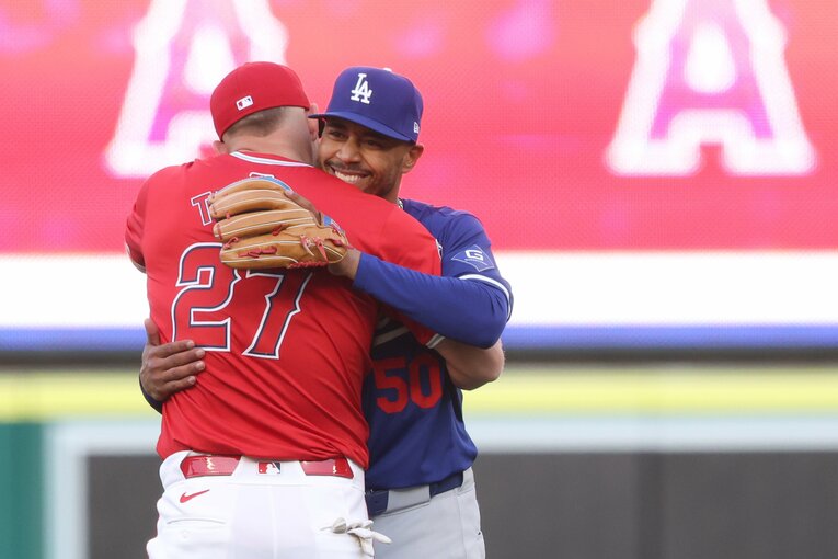 トラウトとベッツはすでに「30-30クラブ」の一員だ　©Getty Images