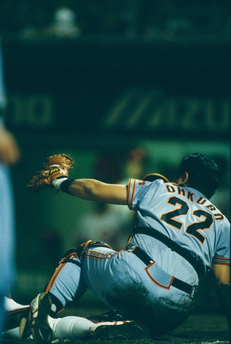 現役時代の大久保博元　©BUNGEISHUNJU