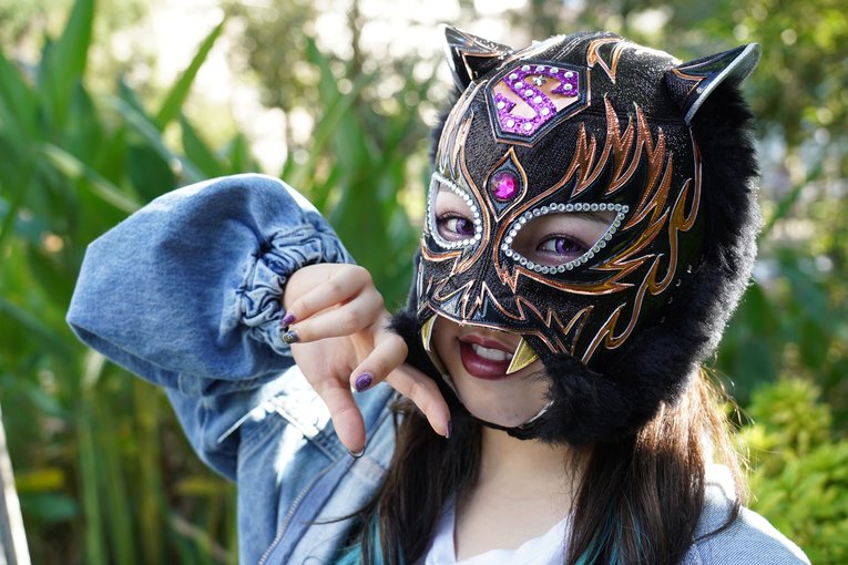 覆面レスラーとしてのキャリアを選んだことに後悔はないという