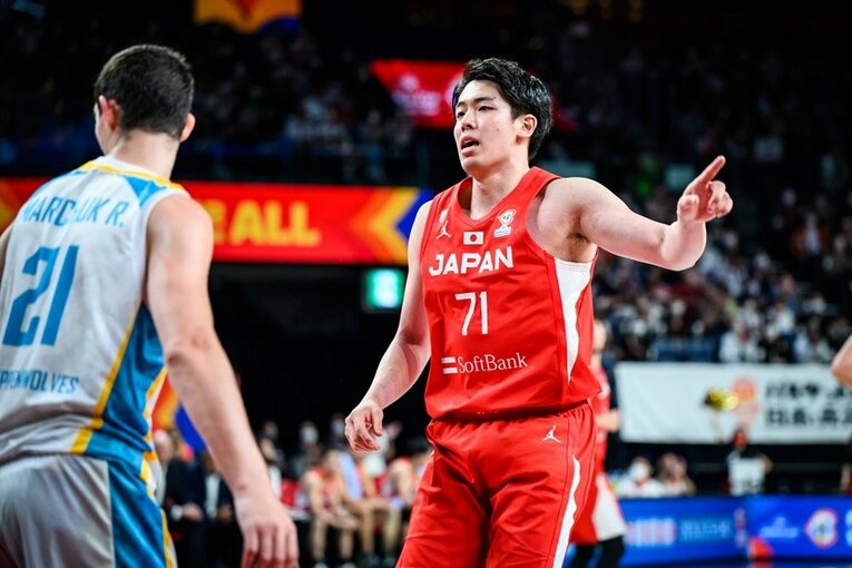 井上宗一郎　©︎fiba.basketball