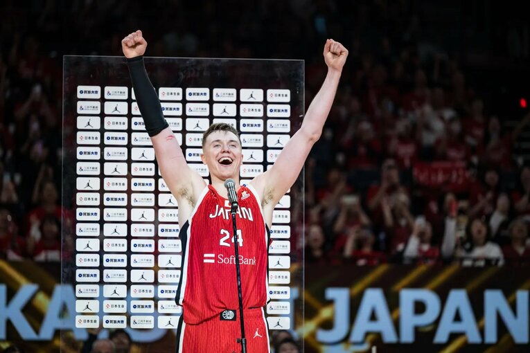 FIBAワールドカップ予選 vs韓国（2026年3月1日）©︎FIBA