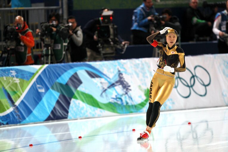 1500mのレースを終えて、悔しい表情を見せる高木美帆　©︎Koji Aoki/AFLO SPORT