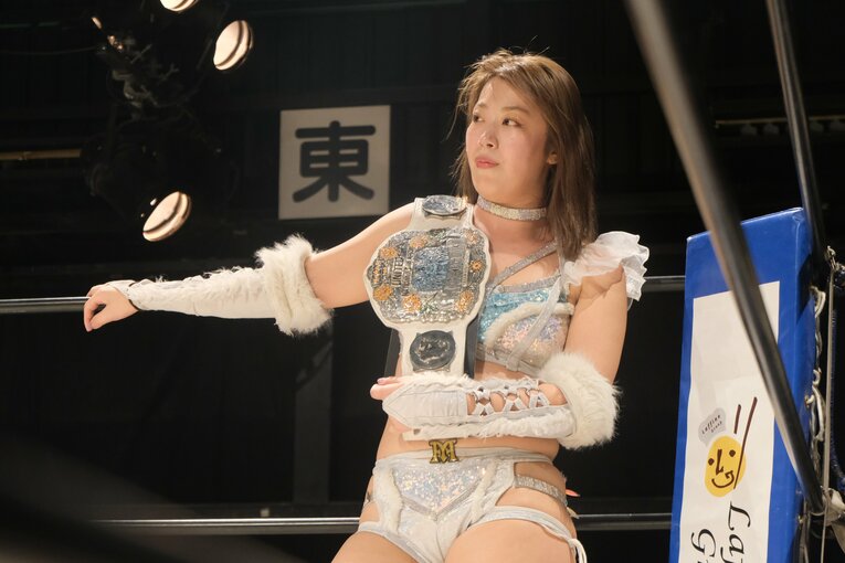マリーゴールドの女子プロレスラー・桜井麻衣　©Norihiro Hashimoto