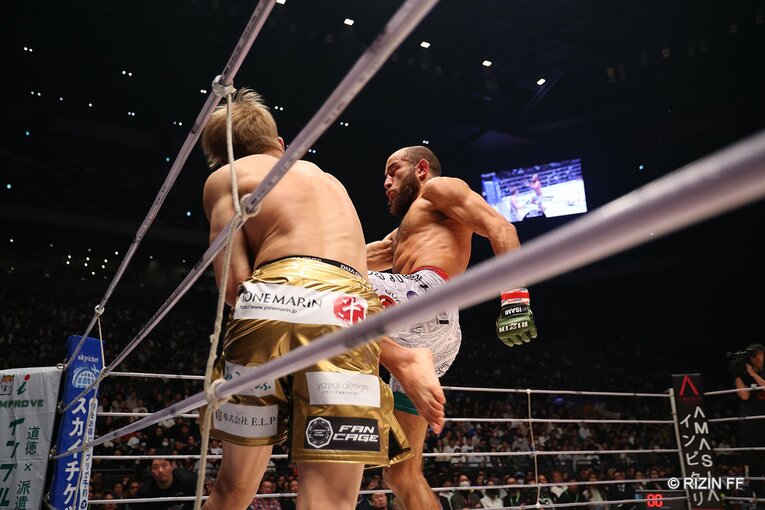 朝倉海vsフアン・アーチュレッタ　©RIZIN FF