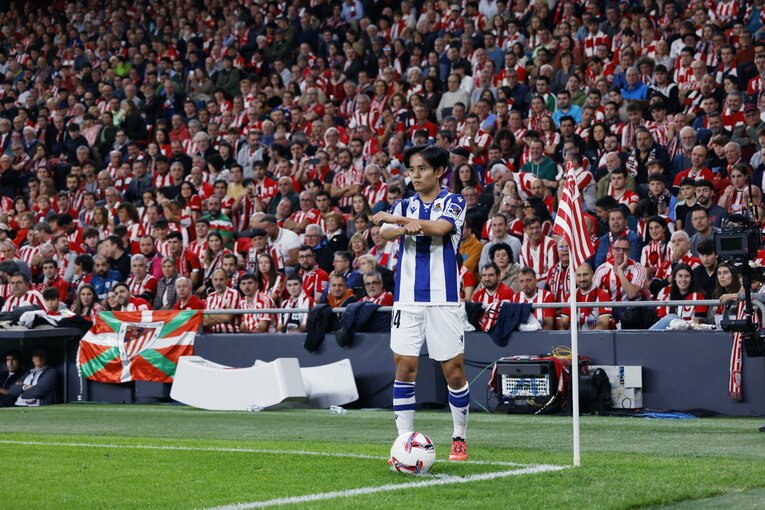 この日はCKのキッカーを担当する場面も ©Daisuke Nakashima