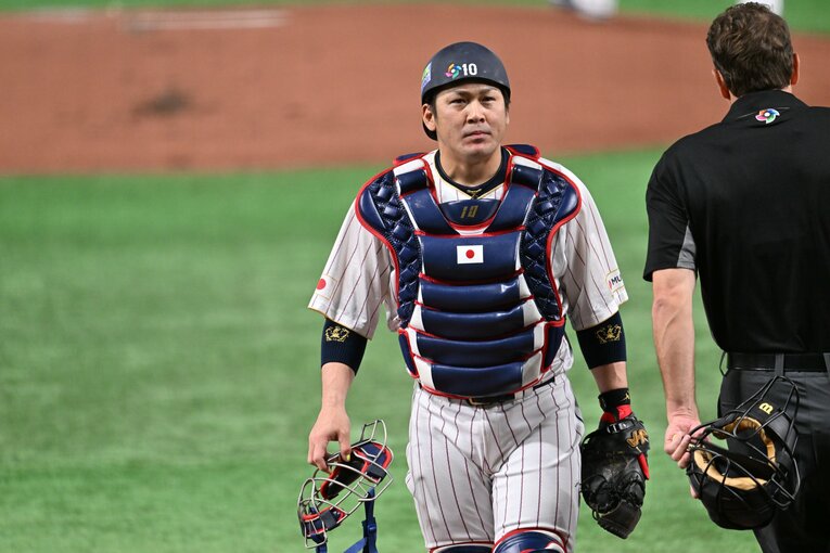 大谷翔平や佐々木朗希など規格外の投手たちをリードで引っ張る甲斐　©︎Naoya Sanuki