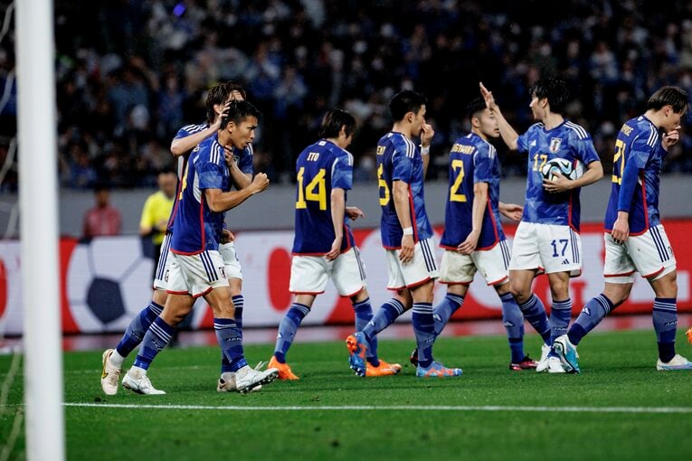 ガッツポーズをする西村拓真　©︎Kiichi Matsumoto/JMPA