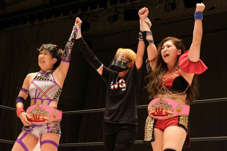 勝利したカケミク。関口は「ドンと構えたチャンピオンになりたい」と意気込んだ