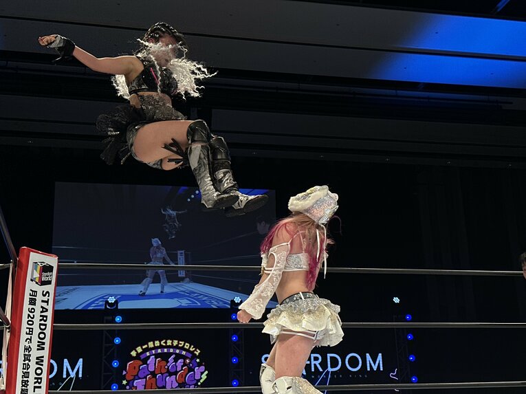 スターライト・キッドvs吏南　©Norihiro Hashimoto