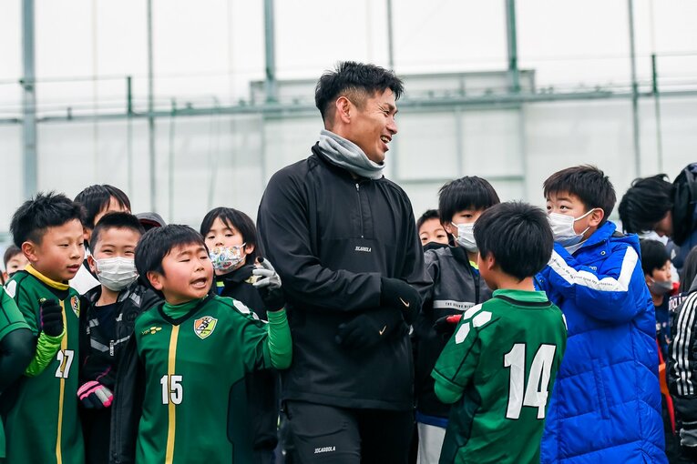 2022年東北人魂のサッカー教室　©︎Miki Sano