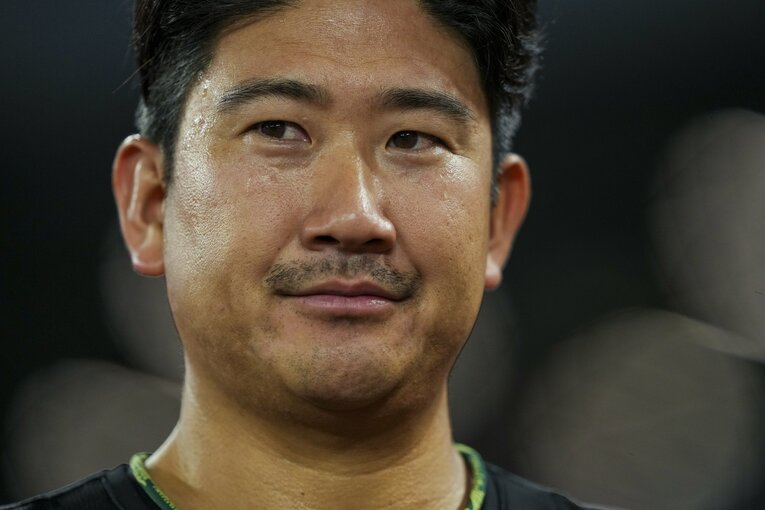 スピード全盛のMLBで好調…3月時点、ダンディなヒゲ姿も　©Getty Images