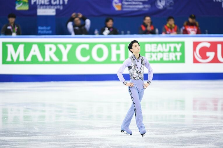 2017年2月、四大陸選手権のショートプログラム　©Asami Enomoto