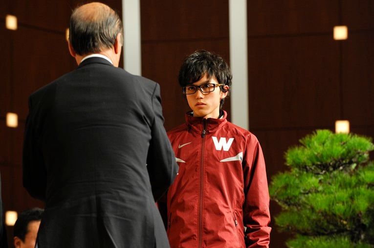 早稲田大2年のときの大迫傑（2012年1月）　©BUNGEISHUNJU