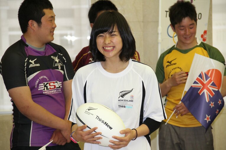 高校時代の青木さん　©Nobuhiko Otomo