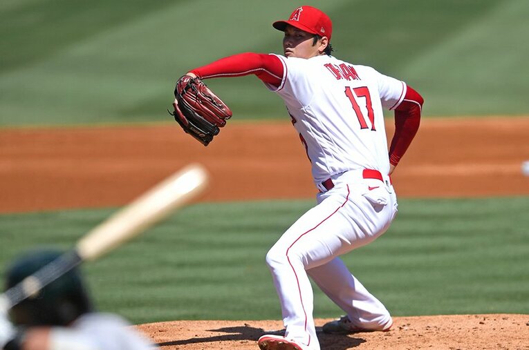 今季も投打での活躍が期待される大谷翔平 ／ photograph by Getty Images